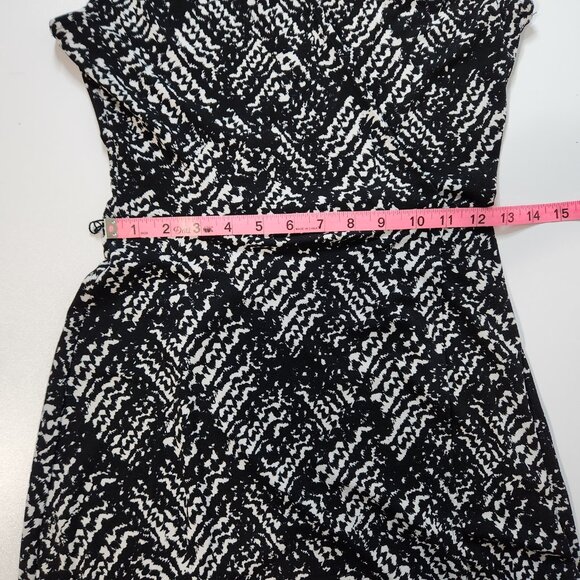 Apt 9 Printed Knit Sleeveless Faux Wrap Dress Size XS - Picture 10 of 11